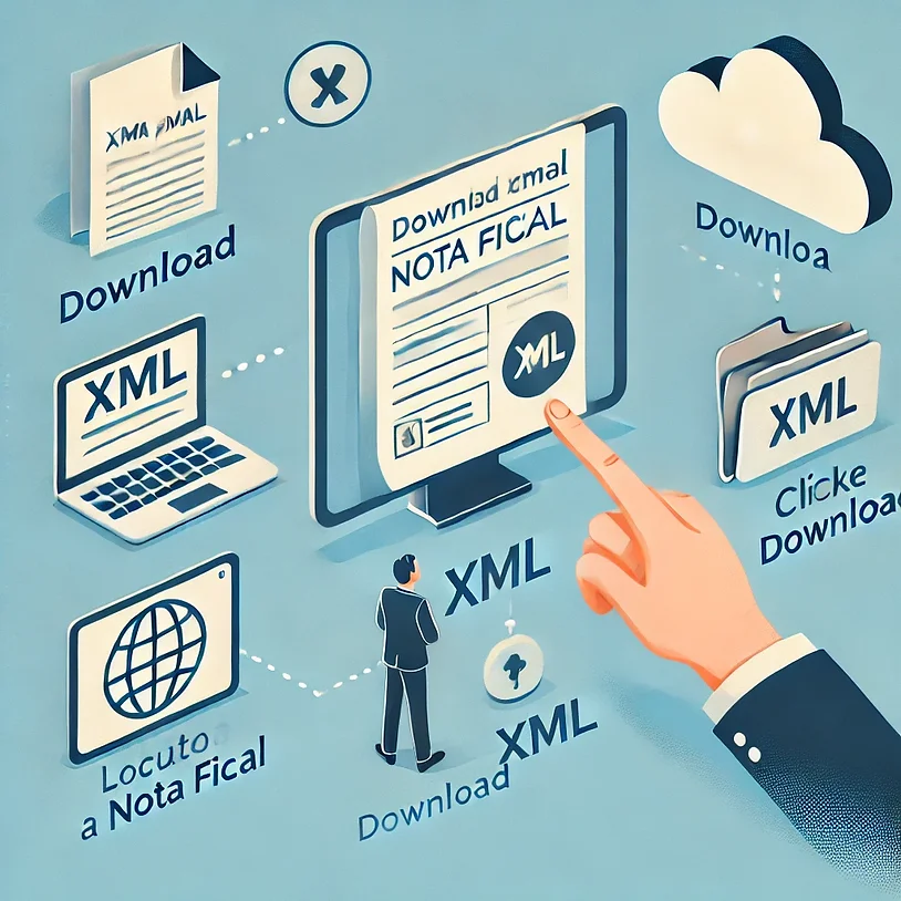 Você está visualizando atualmente Como baixar o XML da Nota Fiscal de forma simples e rápida